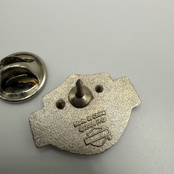 Harley-Davidson Orange and Black Cuff Links - Picture 4 of 4